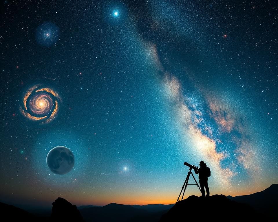 Astronom Universum erforschen