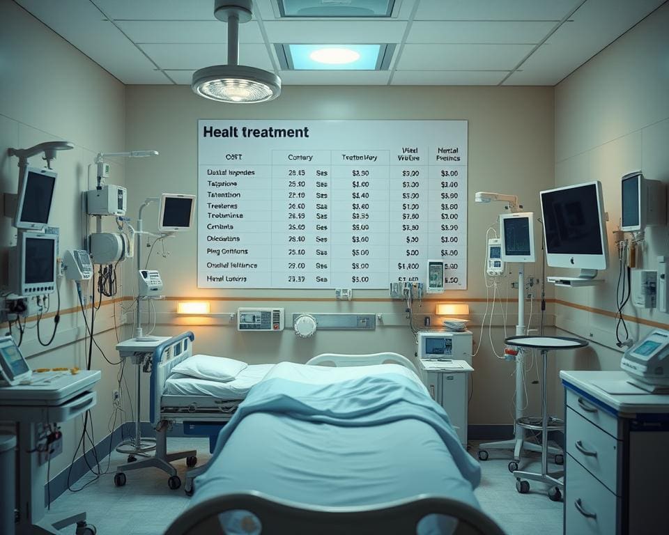 Behandlungskosten im Krankenhaus