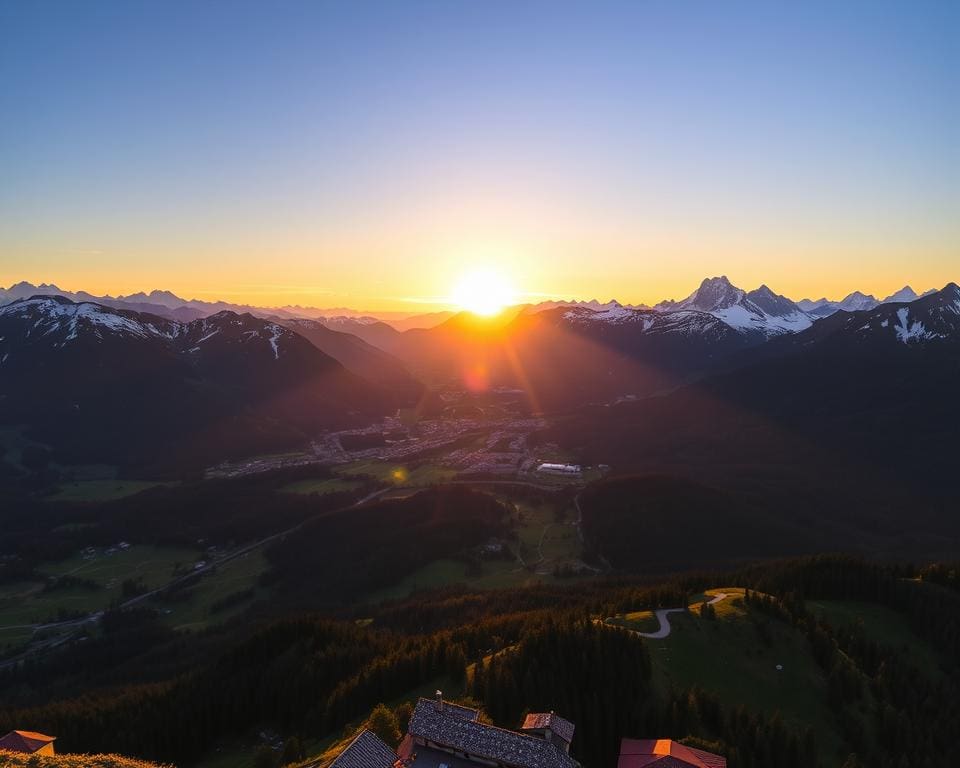 Bergblicke in Innsbruck