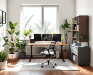 Ergonomische Arbeitsplätze für zu Hause gestalten