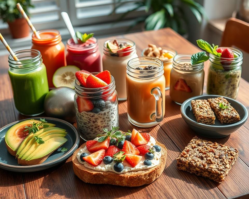 Gesunde Frühstücksrezepte für Eilige
