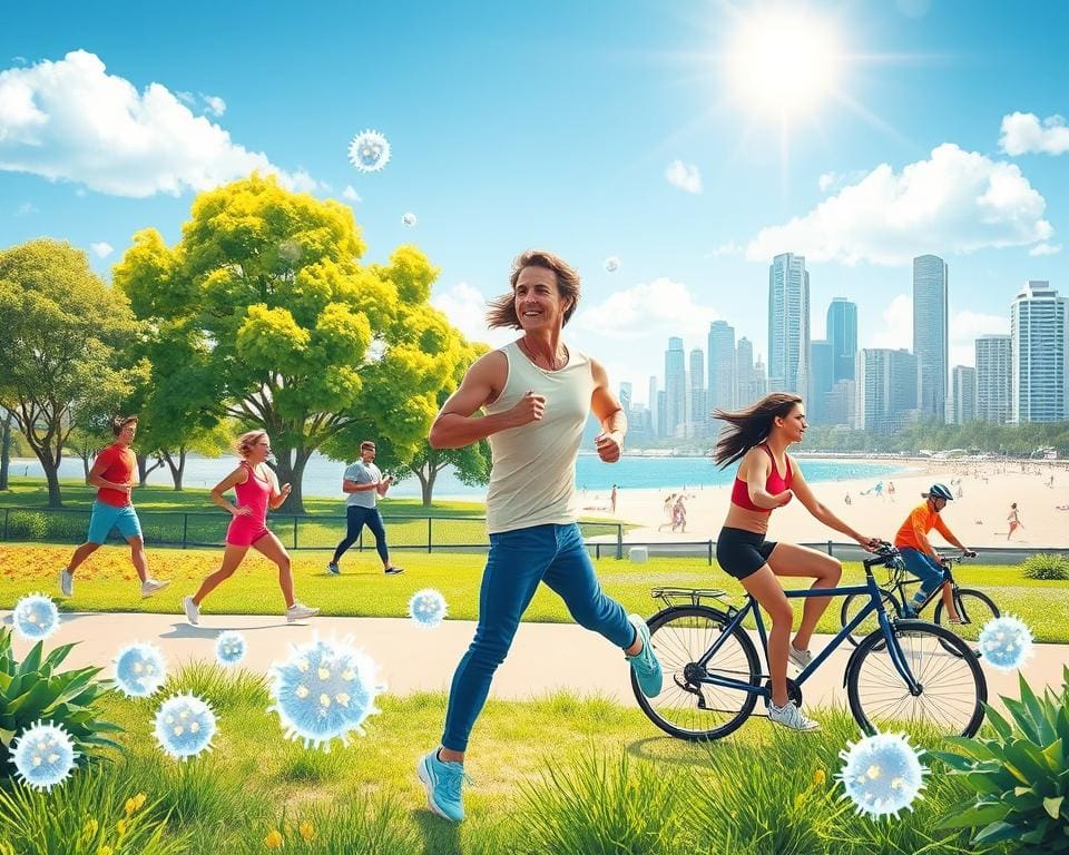 Immunsystem stärken durch Bewegung