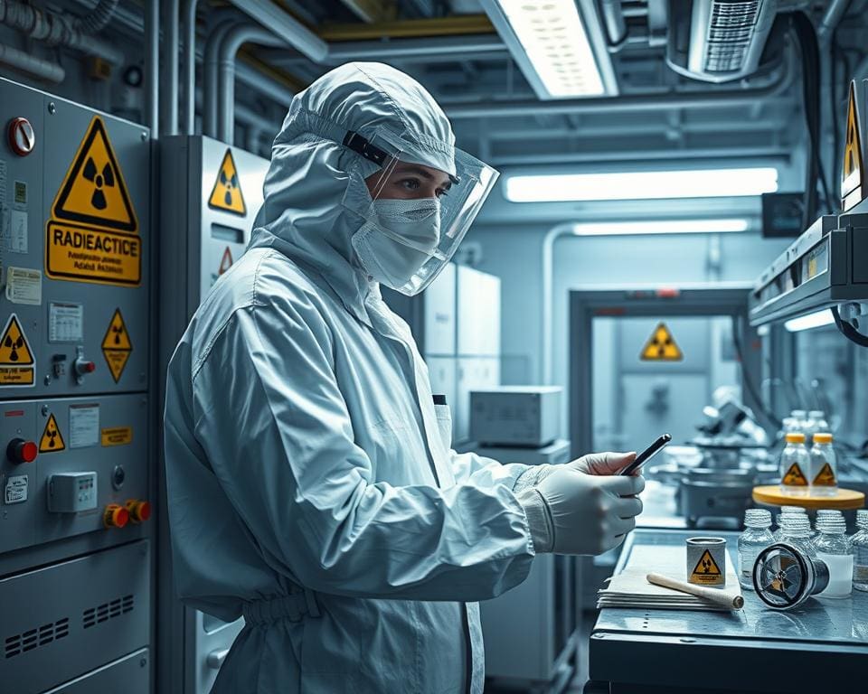 Kerntechniker: Sicherer Umgang mit radioaktiven Materialien