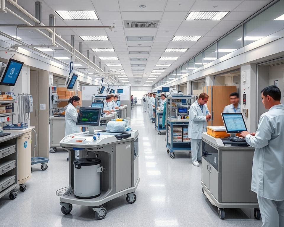 Krankenhauslogistik: Warum sie für Effizienz sorgt