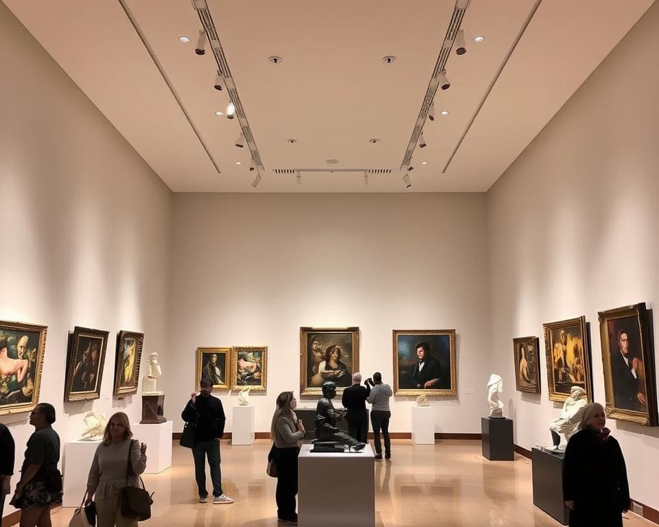 Kunstwerke präsentieren