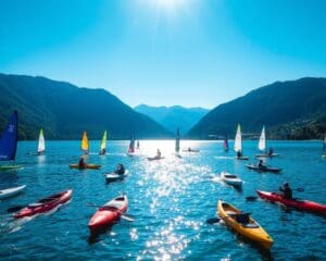 Mondsee: Welche Wassersportarten erwarten dich?
