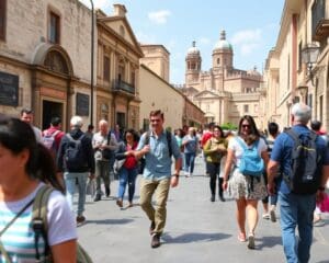 Reiseleiter: Touristen führen und Geschichte erlebbar machen