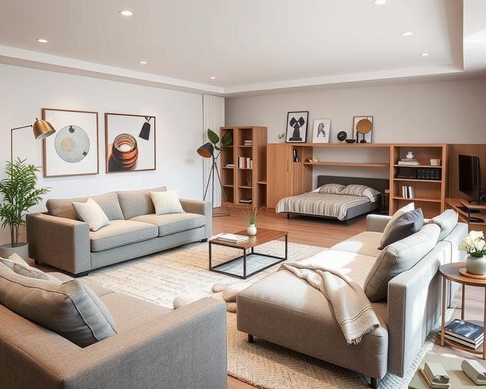 Schlafsofas von Innovation: Perfekt für kleine Wohnungen