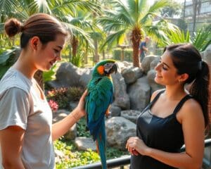 Tierpfleger: Betreuung und Pflege exotischer Tiere im Zoo