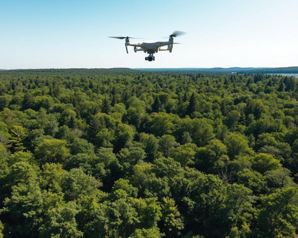 Vorteile von Drohnen in der Waldüberwachung