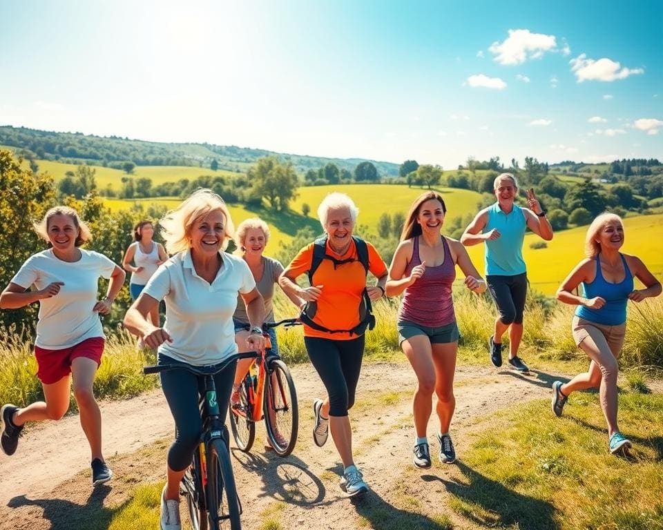 gesundheitliche Vorteile von Sport