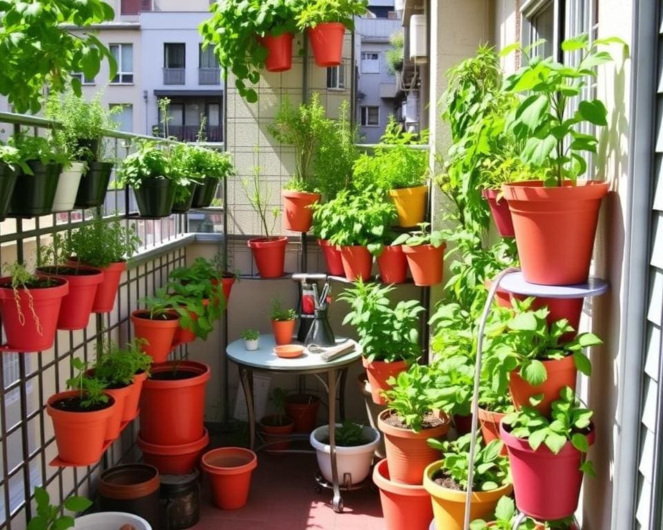 platzsparendes Gärtnern