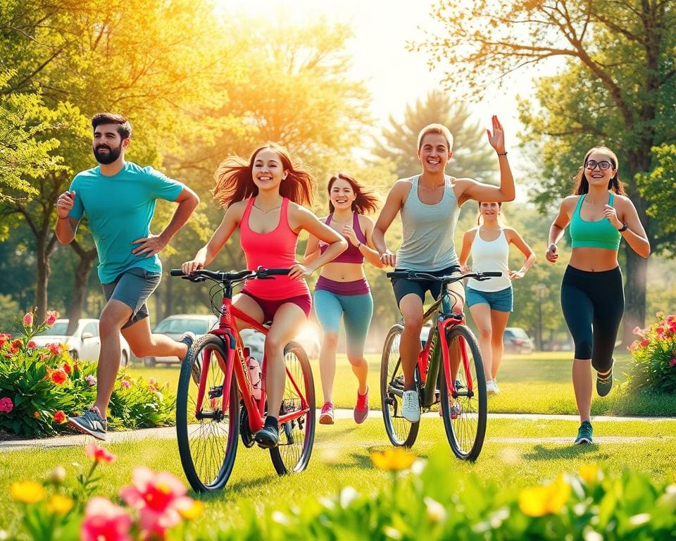 positive Auswirkungen von Sport