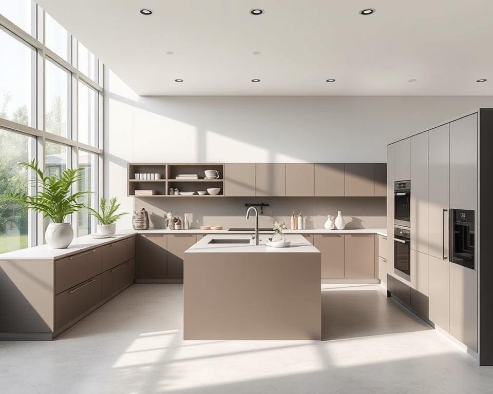 Moderne Trends für eine cleane Wohnküche
