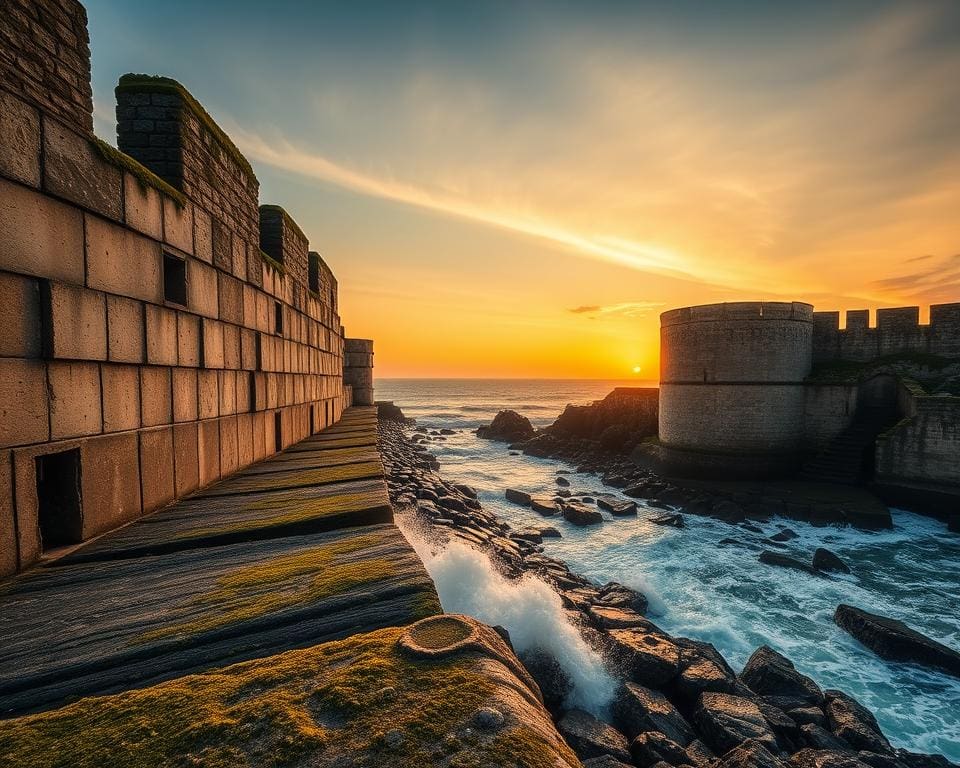 schönsten Festungsmauern Saint-Malo