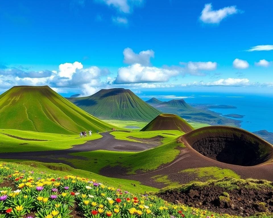 Ponta Delgada Vulkanwanderungen Azoren