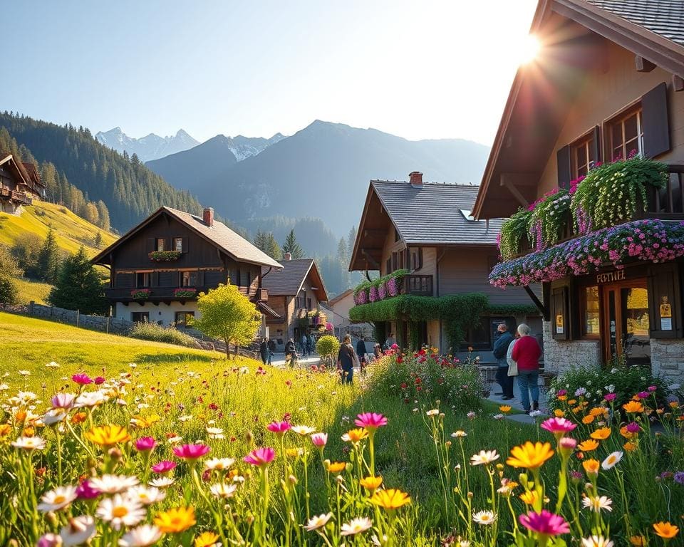 Blumenpracht in Alpbach, Tirol