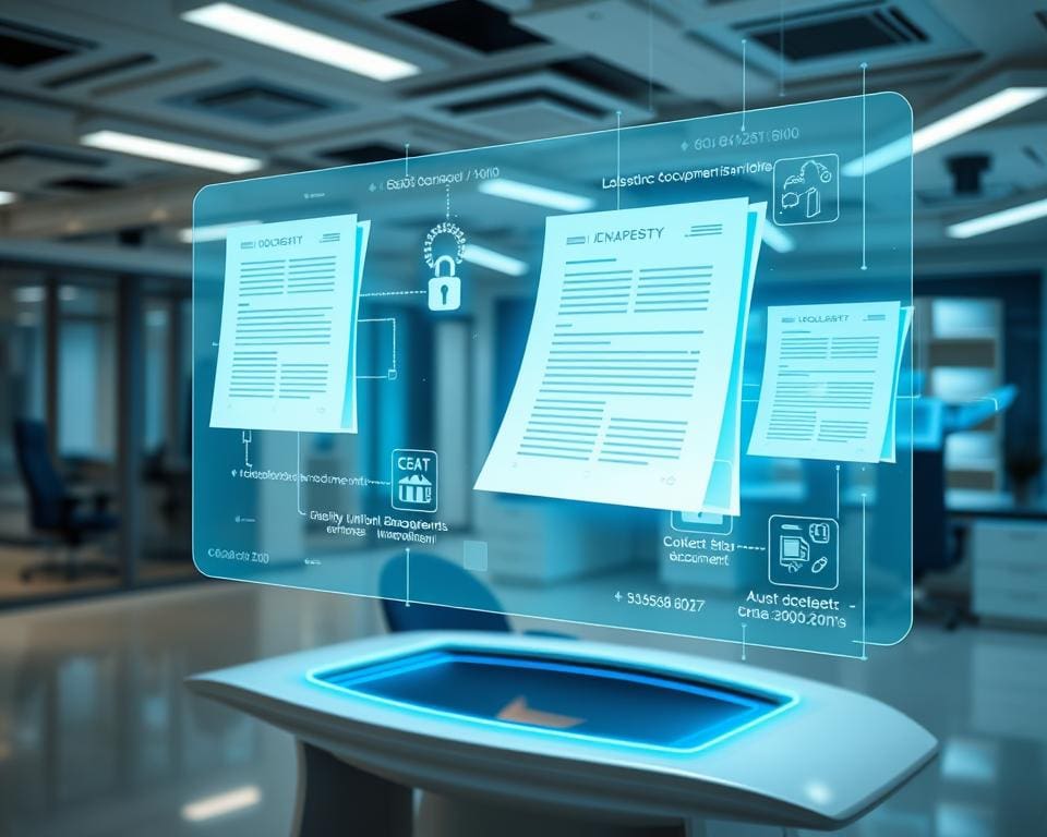 Blockchain-basierte Dokumentenmanagement