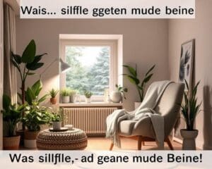 Was hilft gegen müde Beine